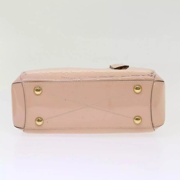 LOUIS VUITTON Monogram Vernis Montaigne BB Bag Rose Valerine - Picture 8 of 16
